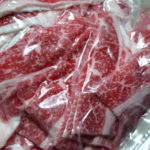 サシの入った美味しそうなお肉!